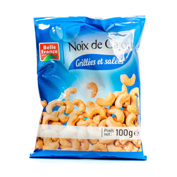 BELLE FRANCE Noix De Cajoux Grilles Et Sales 100g