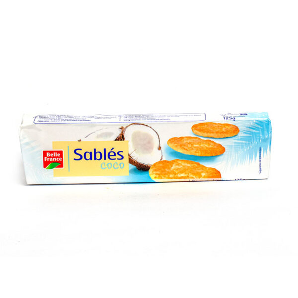 BELLE FRANCE Sables Coco 125g