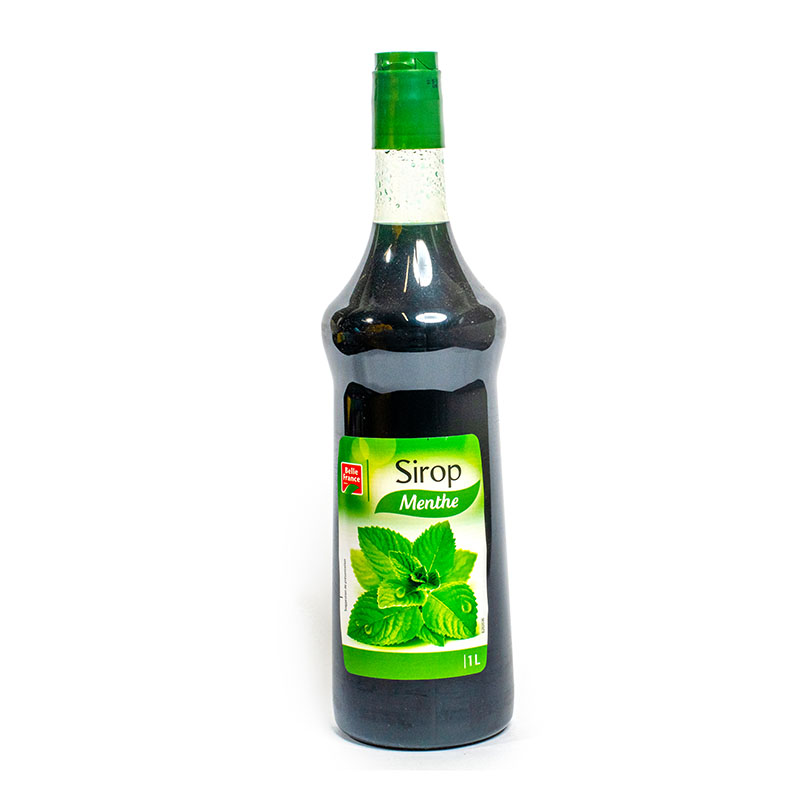 BELLE FRANCE Sirop Menthe 1lt