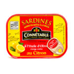 Connétable Sardines a L’Huile D’Olive Extra Vierge Au Citron 115g