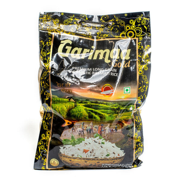 GARIMAA GOLD Premium Basmati 1121 Pure Long Grain Aromatic Rice 5Kg