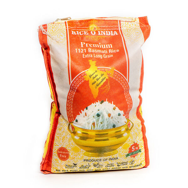 RICE O INDIA Premium 1121 Basmati 5kg