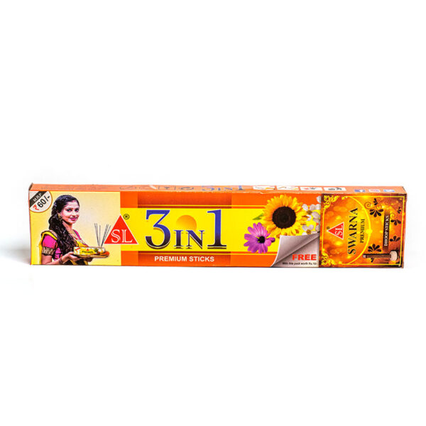 SL AGARBATTI 3in1 Incense Stick 100g