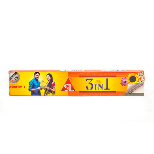 SL AGARBATTI 3in1 Incense Stick 18g