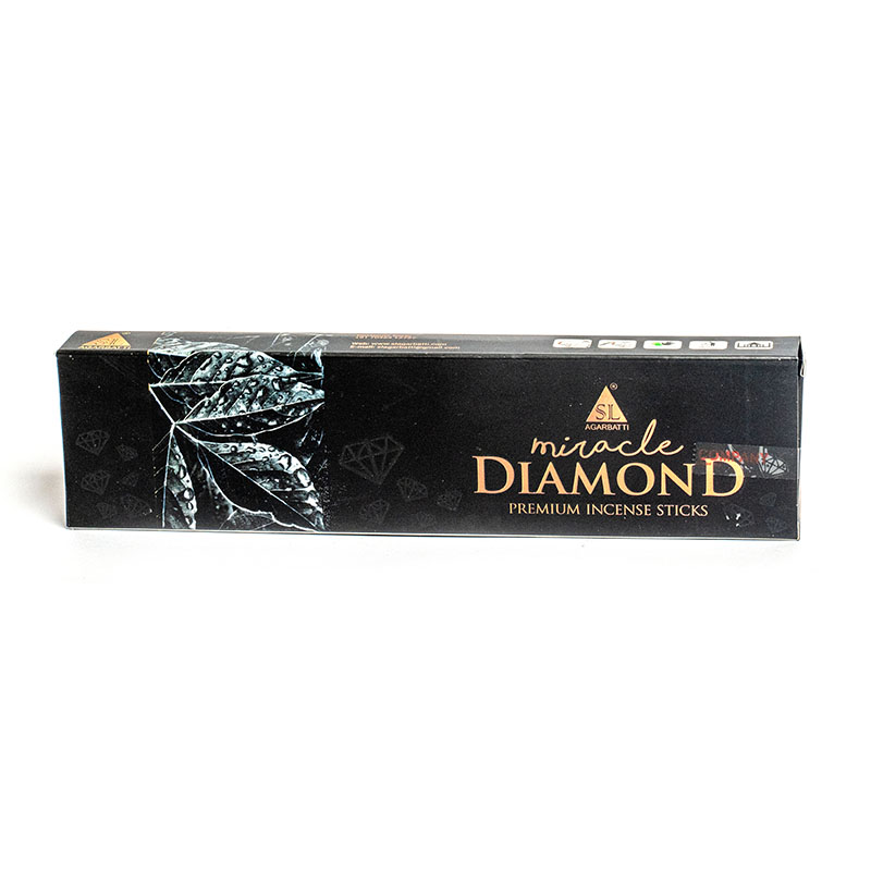 SL AGARBATTI Miracle Diamond Incense Stick 100g