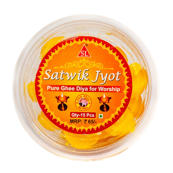 SL Satwik Jyot Pure Ghee 15pcs